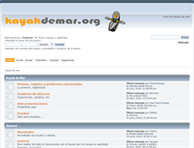 Tablet Screenshot of kayakdemar.org